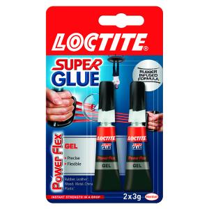 Loctite Super Glue Power Gel Duo 2x3g Pack of 2 2560191 LO06043