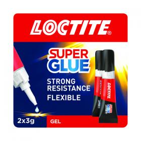 Loctite Super Glue Power Gel Duo 2x3g (Pack of 2)
