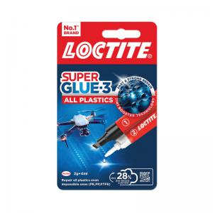 Loctite Super Glue All Plastics 2g  4ml 2947500 LO06102