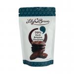 Lily OBriens 70 Percent Dark Belgian Chocolate Share Bag 110g 5105946 LOB01650