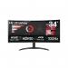 LG 34in Monitor Ultrawide QHD With HDMI + DP 34WR50QK-B.AEK LR19950