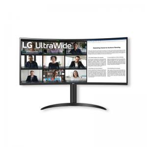 LG UltraWide 34WR55QK-B 34 inch Curved Monitor VA QHD 34WR55QK-B.AEK