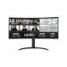 LG 34in Monitor Ultrawide QHD With HDMI DP+ USB-C Height Adjust Stand 34WR55QK-B.AEK LR23539