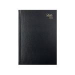 Letts A5 Business Diary Week To View Black 2024 LT31XBK24 LT31XBK24