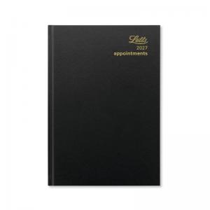 Letts Desk Diary Week To View A5 Black 2027 LT31XBK27 LT31XBK27