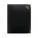 Letts Lexicon Quarto Desk Diary Week View Appointment Black 2026 26-TL3YBK LT58979