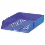 Initiative Plastic Letter Tray Blue 255w x 347d x 55h mm