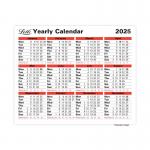 Letts Yearly Calendar 2025 LTYC25 LTYC25