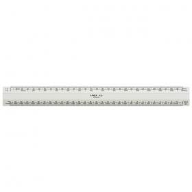 White 30cm Linex Flat Scale Ruler 1:1-500 (Comes with colour coded inserts for ease of use) LXH 433 LX09310
