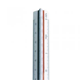 Linex Triangular Scale Ruler 1:1-500 30cm White LXH 312 LX10730