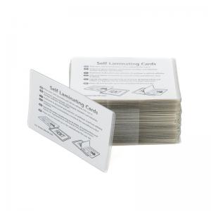 Pelltech Self-Laminating Cards 54x86mm Pack of 100 PLG25230 LX25230