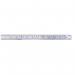 Linex Heavy Duty Ruler 30cm Stainless Steel LXESL30 LX49350