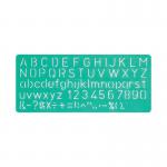 Linex Lettering Stencil Set 10/20/30mm (Pack of 3) LXG8500S LX85001