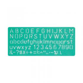 Linex Lettering Stencil Set 10/20/30mm (Pack of 3) LXG8500S LX85001