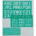 Linex Lettering Stencil Set 102030mm (Pack of 3) LXG8500S LX85001