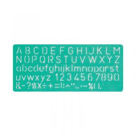 Linex Lettering Stencil Set 102030mm (Pack of 3) LXG8500S LX85001