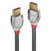 Lindy Cromo Line High Speed HDMI 2.0 Cable 2m Grey 37872 LY37872