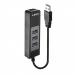 Lindy USB 3.0 Hub and Gigabit Ethernet Converter 43176 LY43176