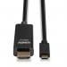 Lindy USB Type C to HDMI 4K60 Adapter Cable with HDR 5m Black 43315 LY43315