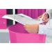 Leitz Wow Titanium Ergonomic Grip Scissors 205mm Pink 53192023 LZ10046