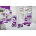 Leitz NeXXt WOW Metal Office Hole Punch 30 sheets Purple 50081062 LZ10305