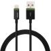 Leitz Lightning to USB XL 2m Cable Black 62130095