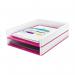 Leitz WOW Letter Tray Dual Colour White/Pink 53611023 LZ11359