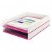 Leitz WOW Letter Tray Dual Colour WhitePink 53611023 LZ11359