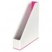 Leitz WOW Magazine File Dual Colour WhitePink 53621023 LZ11363