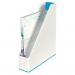 Leitz WOW Magazine File Dual Colour WhiteBlue 53621036 LZ11364