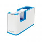 Leitz WOW Tape Dispenser White/Blue 53641036 LZ11372