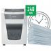 Leitz IQ Office Pro Micro-Cut Paper Shredder P-5 White 80051000 LZ11912