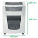 Leitz IQ Office Pro Micro-Cut Paper Shredder P-5 White 80051000 LZ11912