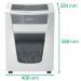 Leitz IQ Office Pro Cross-Cut Paper Shredder P-4 White 80061000 LZ11913