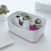 Leitz WOW Tape Dispenser Dual Colour WhitePurple 53641062 LZ12214