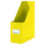 Leitz WOW Click and Store Magazine File Yellow 60470016 LZ12240