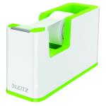 Leitz WOW Tape Dispenser Dual Colour White/Green 53641054 LZ12375