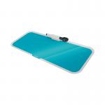 Leitz Cosy Glass Drywipe Desktop Whiteboard Pad Calm Blue 52690061 LZ12485