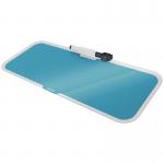 Leitz Cosy Glass Drywipe Desktop Whiteboard Pad Calm Blue 52690061 LZ12485