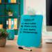 Leitz Cosy Glass Drywipe Desktop Easel Whiteboard Calm Blue 39470061 LZ12488