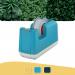 Leitz Cosy Tape Dispenser with Tape Heavy Base Calm Blue 53670061 LZ12494