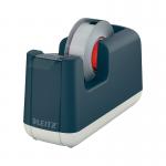 Leitz Cosy Tape Dispenser with Tape Heavy Base Velvet Grey 53670089 LZ12495