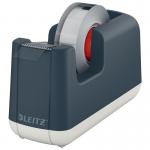 Leitz Cosy Tape Dispenser with Tape Heavy Base Velvet Grey 53670089 LZ12495