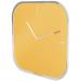 Leitz Cosy Wall Clock Glass Silent Warm Yellow 90170019 LZ12505