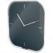 Leitz Cosy Wall Clock Glass Silent Velvet Grey 90170089 LZ12507