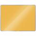 Leitz Cosy Magnetic Glass Whiteboard 800x600mm Warm Yellow 70420019 LZ12608