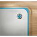Leitz Cosy Magnetic Glass Whiteboard 800x600mm Calm Blue 70420061 LZ12609