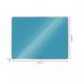 Leitz Cosy Magnetic Glass Whiteboard 800x600mm Calm Blue 70420061 LZ12609