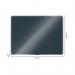 Leitz Cosy Magnetic Glass Whiteboard 800x600mm Velvet Grey 70420089 LZ12610