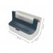 Leitz Cosy Storage Carry Box Velvet Grey 61250089 LZ12621